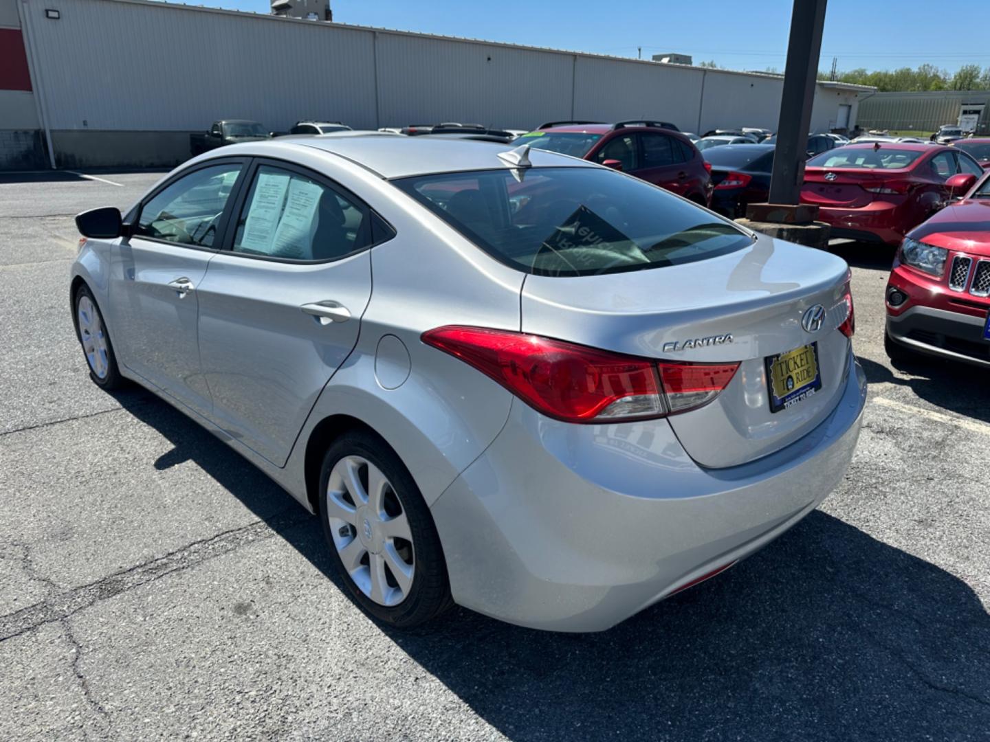 2013 SILVER Hyundai Elantra Limited (5NPDH4AE3DH) with an 1.8L L4 DOHC 16V engine, 6-Speed Automatic transmission, located at 1254 Manheim Pike, Lancaster, PA, 17601, (717) 393-9133, 40.062870, -76.323273 - Photo#6